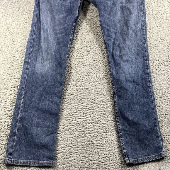 LEVI LEVIS 559 RELAXED STRAIGHT MENS JEANS SIZE 36x34 RED TAB WHISKERED DENIM - Picture 7 of 10